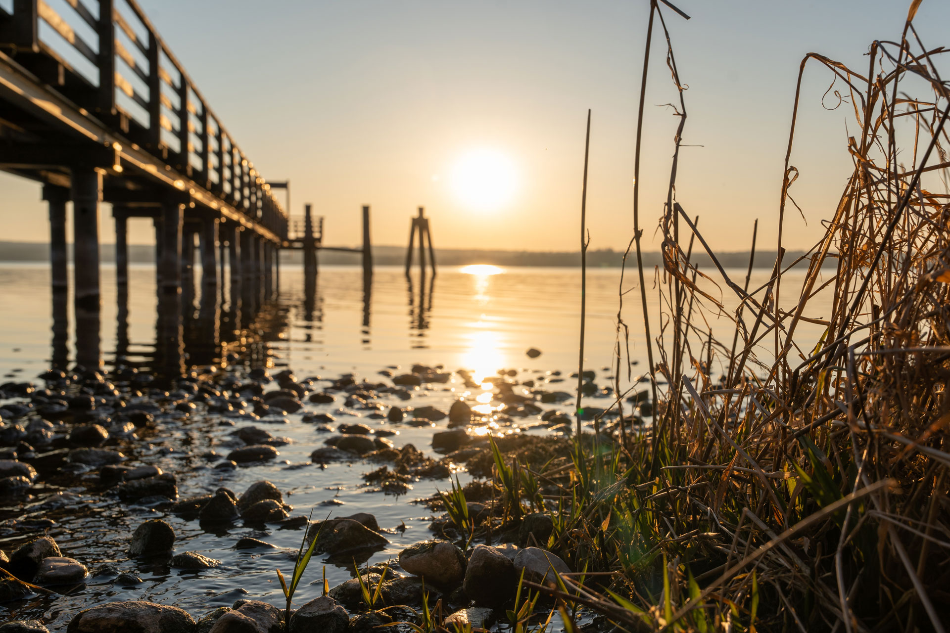 Sonnenuntergang am Ammersee Sonnenuntergang am Ammersee